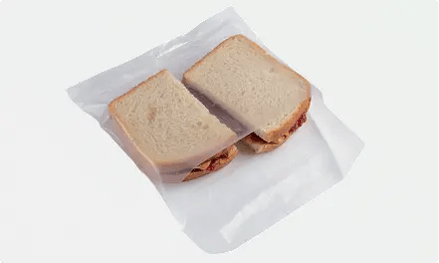 0.8 Mil Flap Top Sandwich Poly Bags