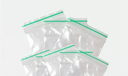 2 Mil Compostable Reclosable Poly Bags