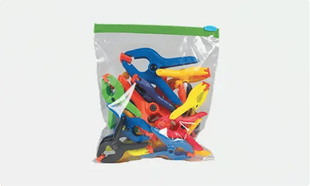 2.7 Mil Minigrip Slider Reclosable Poly Bags