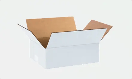 32 ECT White Corrugated Boxes