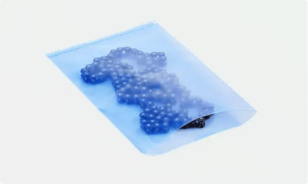 4 Mil VCI Flat Poly Bags