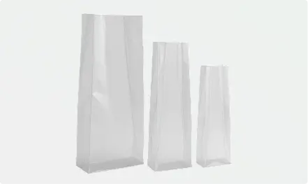 Gusseted Poly Bags