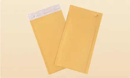 Kraft Self-Seal Bubble Mailers With Tear Strip