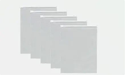 Slide Seal Poly Bags