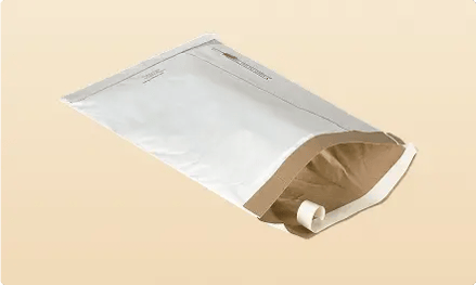 White Self-Seal Padded Mailers