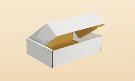 White Side Locking Mailers